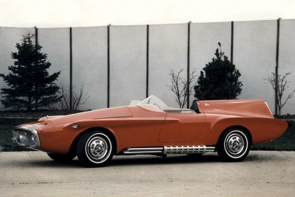 1960 Plymouth XNR Concept Press Launch Photo